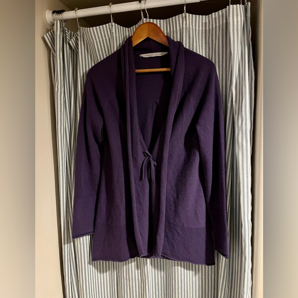Athleta 100% cashmere sweater wrap